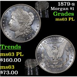 1879-s Morgan Dollar $1 Grades Select Unc PL