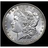 Image 2 : 1887/8-p Rainbow Toned Mint Error Morgan Dollar $1 Grades Select+ Unc
