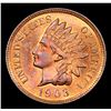 Image 2 : 1903 Indian Cent 1c Grades Choice+ Unc RB