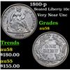 Image 1 : 1860-p Seated Liberty Dime 10c Grades Choice AU/BU Slider