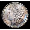 Image 2 : 1881-s Rainbow Toned Morgan Dollar $1 Grades Choice+ Unc