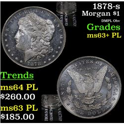 1878-s Morgan Dollar $1 Grades Select Unc+ PL