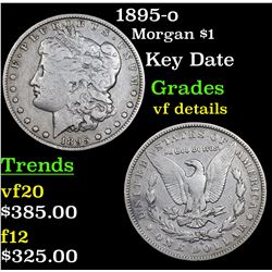 1895-o Morgan Dollar $1 Grades vf details