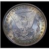 Image 3 : 1898-p Rainbow Toned Morgan Dollar $1 Grades Choice+ Unc