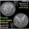 Image 1 : 1886-p Morgan Dollar $1 Grades Select Unc DMPL