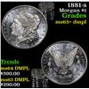 Image 1 : 1881-s Morgan Dollar $1 Grades Select Unc+ DMPL