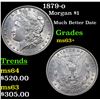 Image 1 : 1879-o Morgan Dollar $1 Grades Select+ Unc