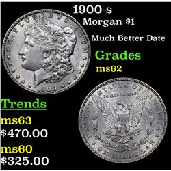 1900-s Morgan Dollar $1 Grades Select Unc
