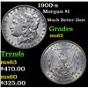 Image 1 : 1900-s Morgan Dollar $1 Grades Select Unc