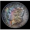 Image 2 : 1889/889-p Rainbow Toned Morgan Dollar $1 Grades Choice Unc