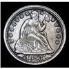 Image 2 : 1853-p Seated Liberty Dime 10c Grades Select Unc