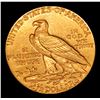 Image 3 : ***Auction Highlight*** 1915-p Gold Indian Quarter Eagle $2 1/2 Graded Select Unc By USCG (fc)