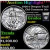 Image 1 : ***Auction Highlight*** 1926-s Oregon Trail Old Commem Half Dollar 50c Graded GEM++ Unc By USCG (fc)