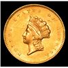 Image 2 : ***Auction Highlight*** 1854 TYPE 2 Fs-101 DDO Gold Dollar $1 Graded Select Unc By USCG (fc)