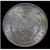 Image 3 : ***Auction Highlight*** 1884-p Rainbow Toned Morgan Dollar $1 Graded Choice+ Unc By USCG (fc)
