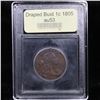 Image 4 : ***Auction Highlight*** 1805 Draped Bust Large Cent 1c Graded Select AU By USCG (fc)