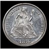 Image 2 : ***Auction Highlight*** 1876/76-p Seated Liberty Dime 10c Graded Select Unc+ PL By USCG (fc)