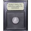 Image 4 : ***Auction Highlight*** 1876/76-p Seated Liberty Dime 10c Graded Select Unc+ PL By USCG (fc)