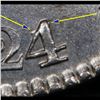 Image 6 : ***Auction Highlight*** 1824/1 Capped Bust Half Dollar 50c Graded Select+ Unc By USCG (fc)