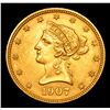 Image 2 : ***Auction Highlight*** 1907-p Gold Liberty Eagle $10 Graded Select Unc By USCG (fc)