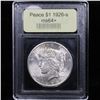 Image 4 : ***Auction Highlight*** 1926-s Peace Dollar $1 Graded Choice+ Unc By USCG (fc)