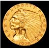Image 2 : ***Auction Highlight*** 1926-p Gold Indian Quarter Eagle $2 1/2 Graded Select+ Unc By USCG (fc)