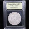 Image 4 : ***Auction Highlight*** 1849-p Seated Liberty Dollar $1 Graded Select AU By USCG (fc)