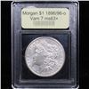 Image 4 : ***Auction Highlight*** 1896/96-o Vam 7 Morgan Dollar $1 Graded Select+ Unc By USCG (fc)