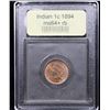 Image 4 : ***Auction Highlight*** 1894 Indian Cent 1c Graded Choice+ Unc RB By USCG (fc)