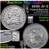 Image 1 : ***Auction Highlight*** 1836 Jr-2 Capped Bust Dime 10c Graded Select Unc+ PL By USCG (fc)