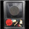 Image 5 : ***Auction Highlight*** 1795 Plain Edge, Liberty Cap Flowing Hair large cent 1c Graded vg+ By USCG (