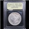 Image 4 : ***Auction Highlight*** 1899/1-99-s Vam 7 Top 100 Morgan Dollar $1 Graded Select Unc By USCG (fc)