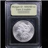 Image 4 : ***Auction Highlight*** 1890/90-cc Vam 3 Morgan Dollar $1 Graded Choice+ Unc By USCG (fc)