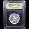 Image 4 : ***Auction Highlight*** 1921 Pilgrim Old Commem Half Dollar 50c Graded GEM+ Unc By USCG (fc)
