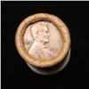Image 2 : Mixed small cents 1c orig shotgun roll, 1917-s Wheat Cent, 1889 Indian Cent other end