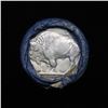 Image 3 : Buffalo Nickel Shotgun Roll in Old Bank Style 'Bell Telephone'  Wrapper 1924 & s Mint Ends