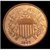 Image 2 : ***Auction Highlight*** 1865 RPD Two Cent Piece 2c Graded Choice+ Unc RB By USCG (fc)