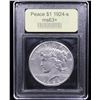 Image 4 : ***Auction Highlight*** 1924-s Peace Dollar $1 Graded Select+ Unc By USCG (fc)