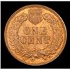 Image 3 : ***Auction Highlight*** 1876 Indian Cent 1c Graded Gem+ Unc RB By USCG (fc)