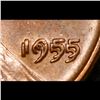 Image 6 : ***Auction Highlight*** 1955/1955 DDO Lincoln Cent 1c Graded Select+ Unc BN By USCG (fc)