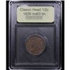 Image 4 : ***Auction Highlight*** 1828 Classic Head half cent 1/2c Graded Select Unc BN By USCG (fc)