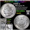 Image 1 : ***Auction Highlight*** 1886-o Morgan Dollar $1 Graded Select Unc By USCG (fc)