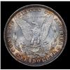 Image 3 : ***Auction Highlight*** 1878-p 8tf Rainbow Toned Vam 16 Morgan Dollar $1 Graded Select+ Unc By USCG 