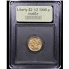 Image 4 : ***Auction Highlight*** 1906-p Gold Liberty Quarter Eagle $2 1/2 Graded GEM+ Unc By USCG (fc)