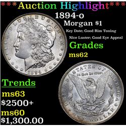 ***Auction Highlight*** 1894-o Morgan Dollar $1 Grades Select Unc (fc)