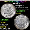 Image 1 : ***Auction Highlight*** 1894-o Morgan Dollar $1 Grades Select Unc (fc)