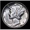 Image 2 : 1945-p Mercury Dime 10c Grades GEM+ Unc
