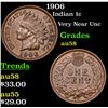Image 1 : 1906 Indian Cent 1c Grades Choice AU/BU Slider