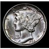 Image 2 : 1936-p Mercury Dime 10c Grades GEM+ Unc