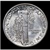 Image 3 : 1929-p Mercury Dime 10c Grades Select+ Unc